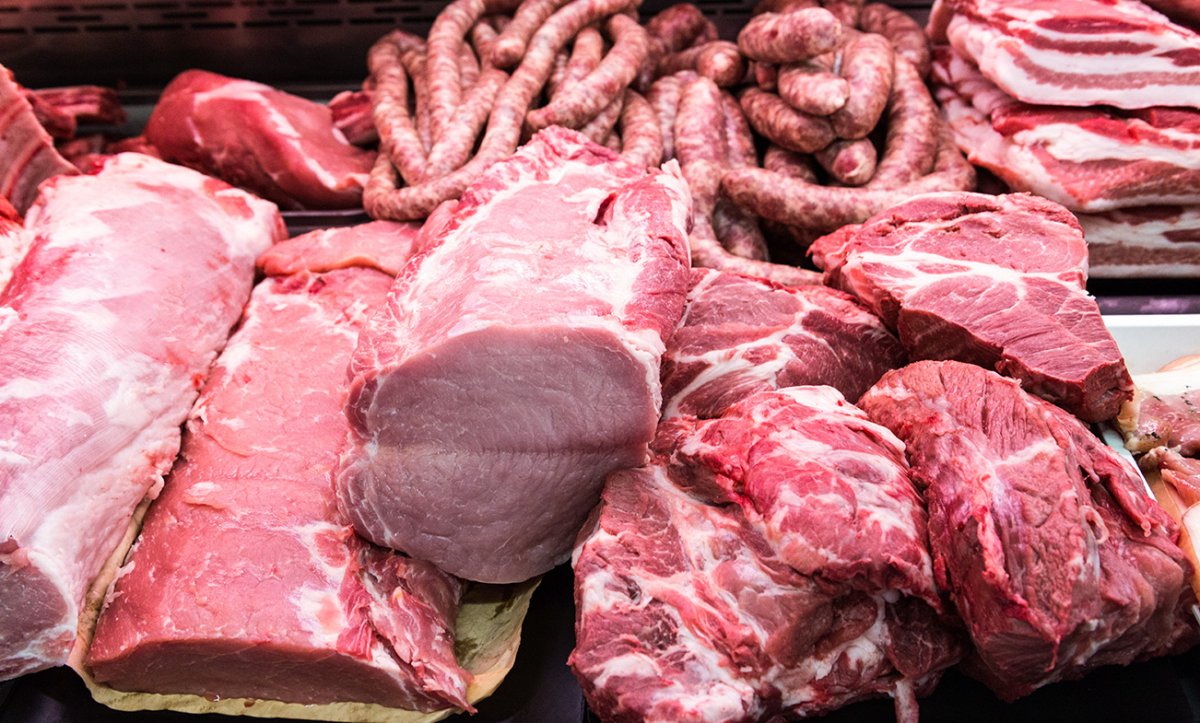 Carne di maiale di ogni taglio